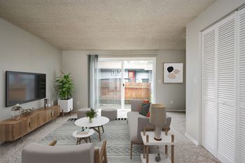 Included window coverings for privacy and style